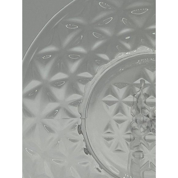 Vintage Imperial Glass Mt.Vernon 8 inch plate from 1933 Wedding - Picture 2 of 3